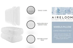 Aireloom Nimbus Visco Pillow High