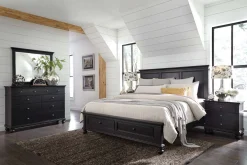 Aspen Home Oxford Panel Bed with Storage