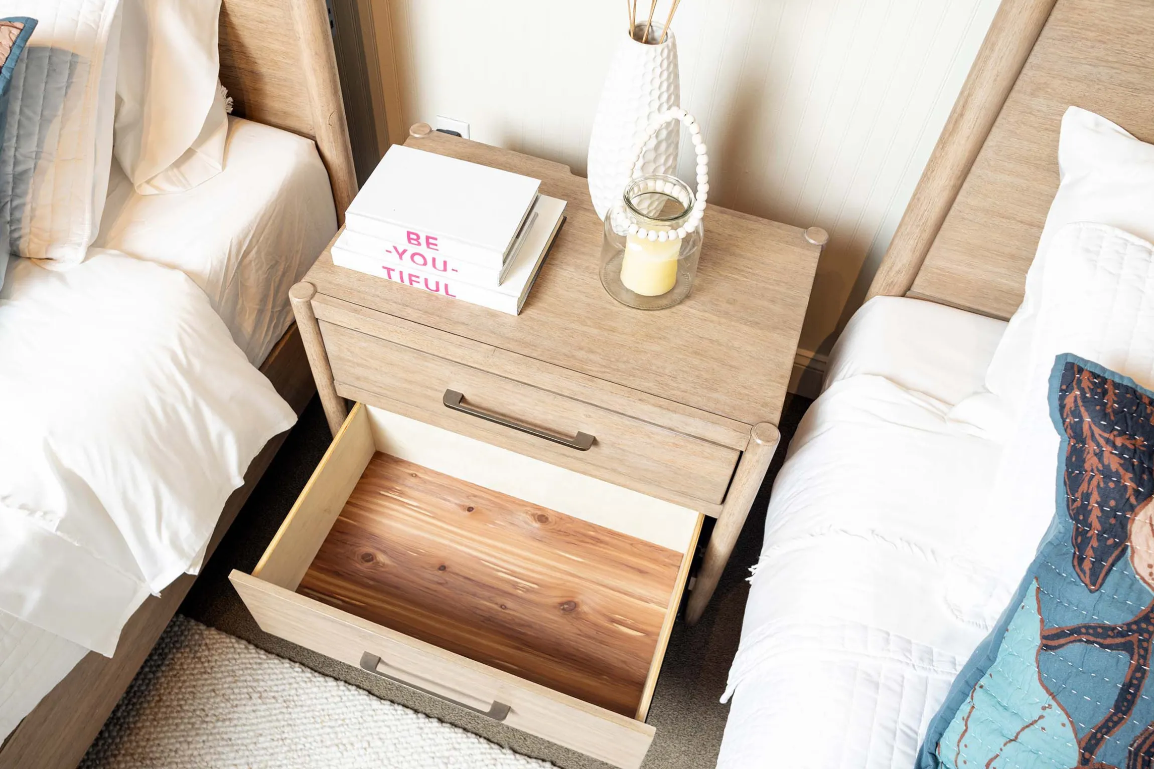 Aspen Home Shiloh 2 Drawer LIV360 Nightsand