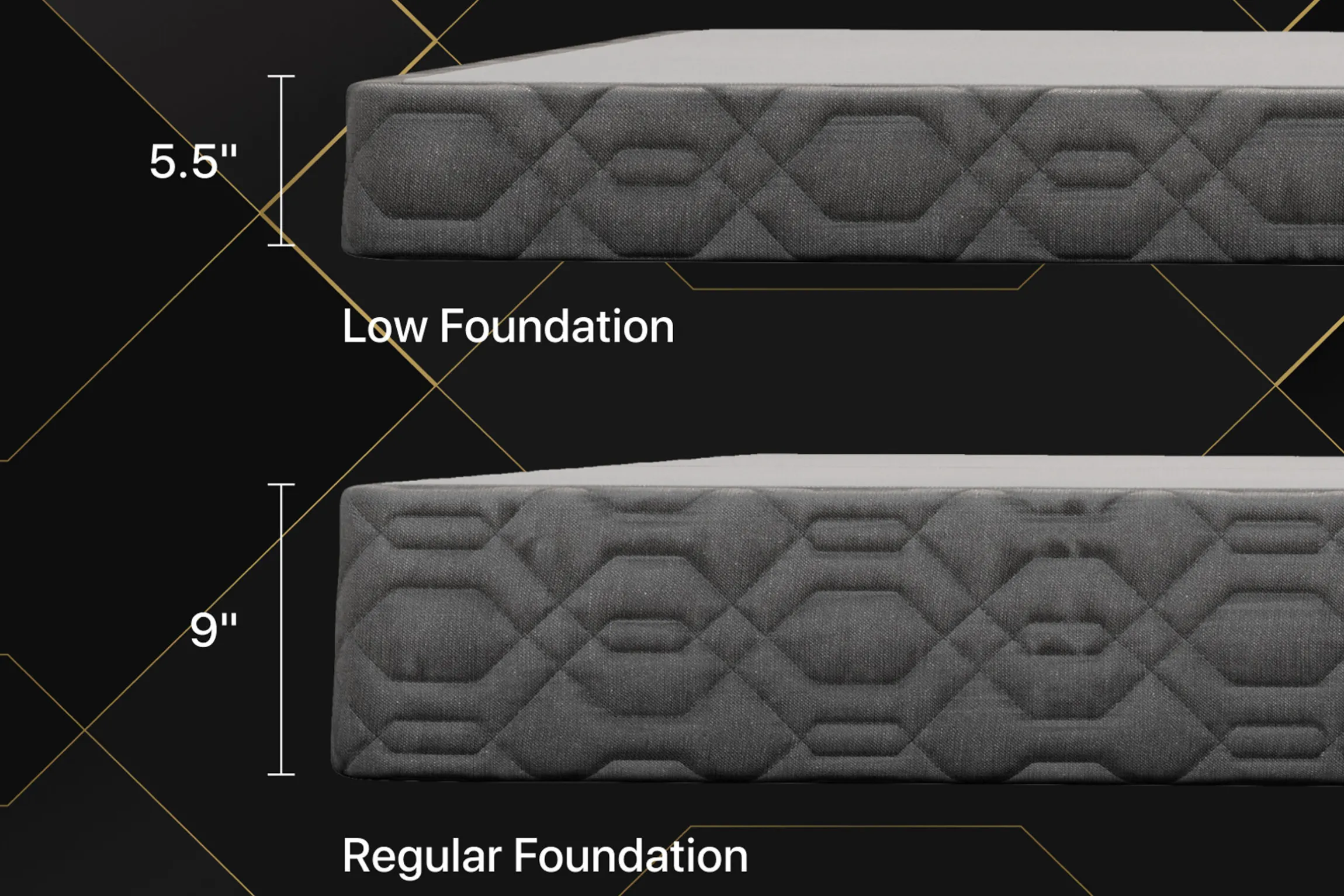 Beautyrest Black Low Profile Foundation