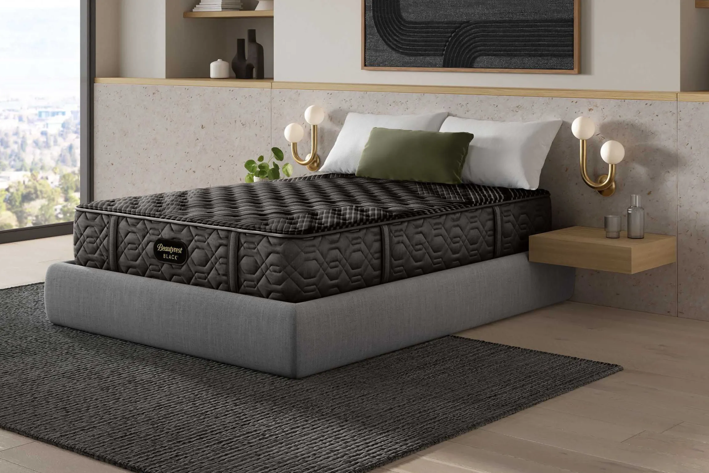 Beautyrest Black Series One Extra Firm Mattress 13.5"