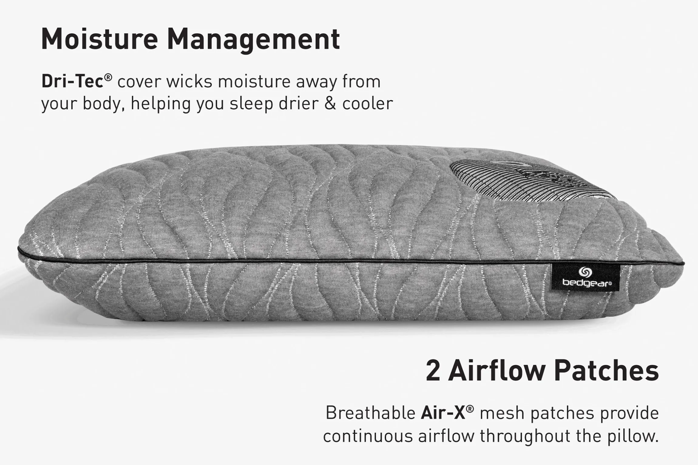 BEDGEAR Aspen Pillow 1.0