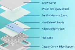 Casper Snow Medium Firm Mattress 12