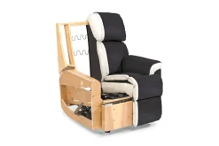 Flexsteel MOV 360 View Swivel Power Recliner w/Power Headrest And Lumbar