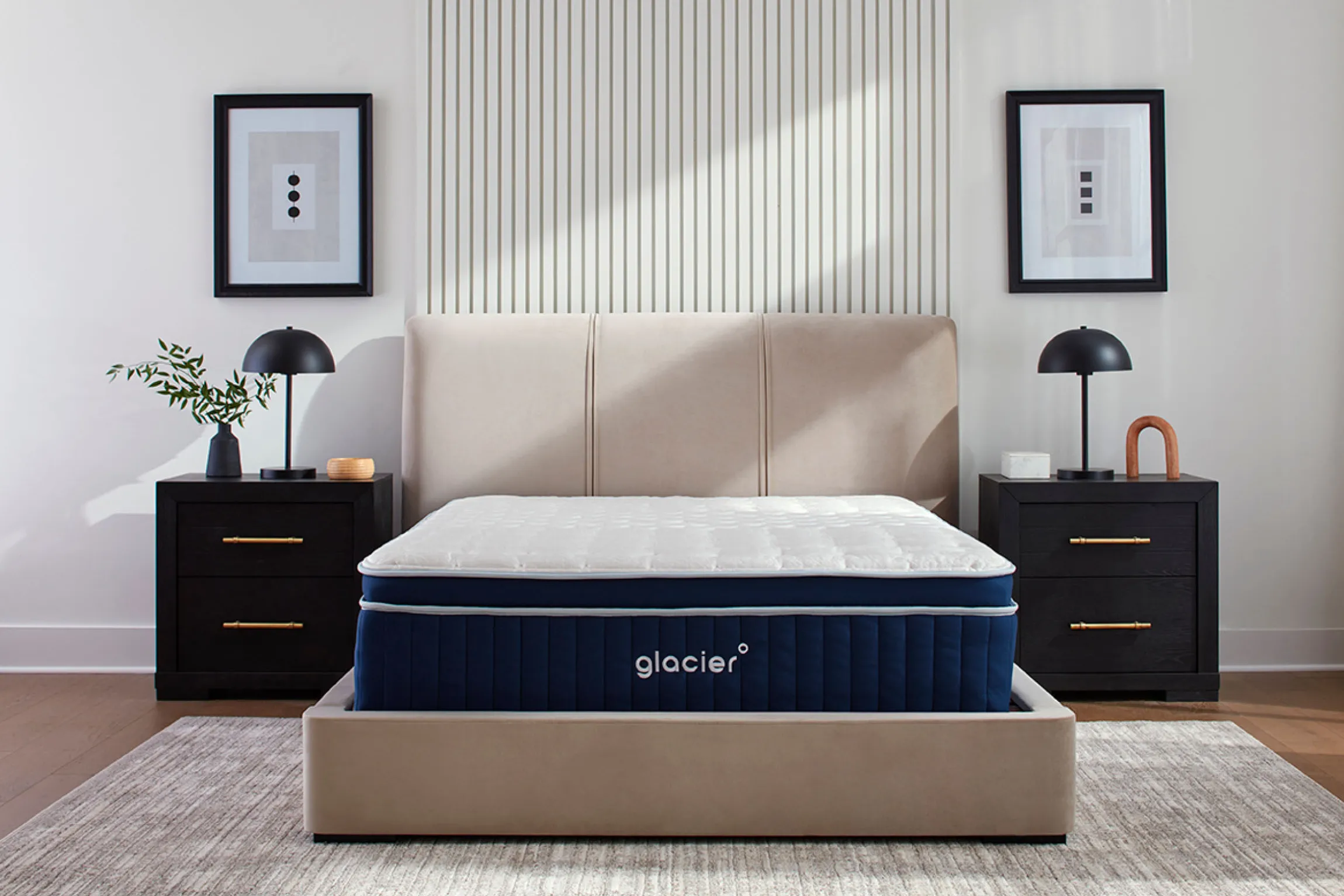 Glacier Apex Hybrid Plush Euro-Top Mattress 14"