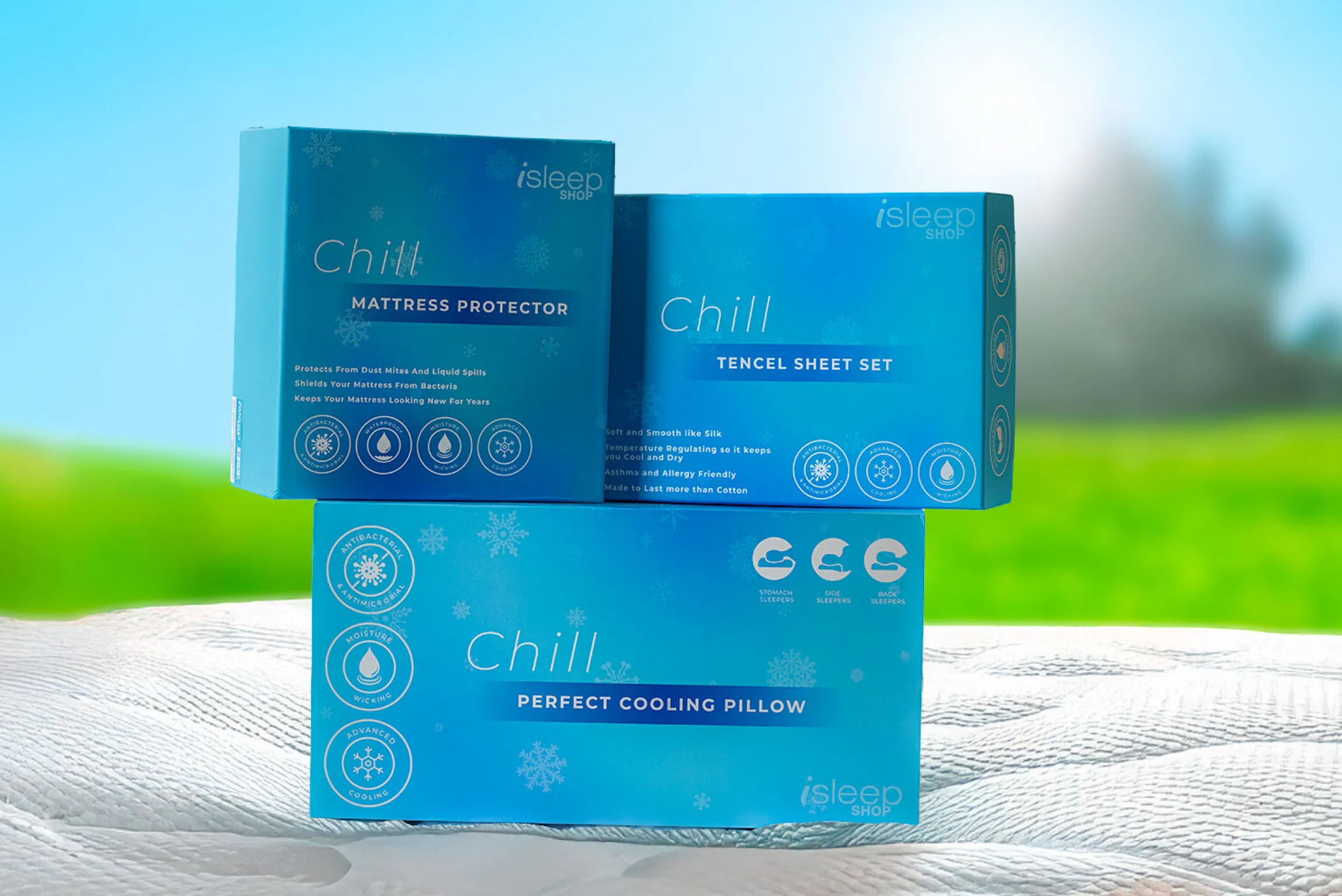 iSleep Shop Chill Sleep Bedding Bundle