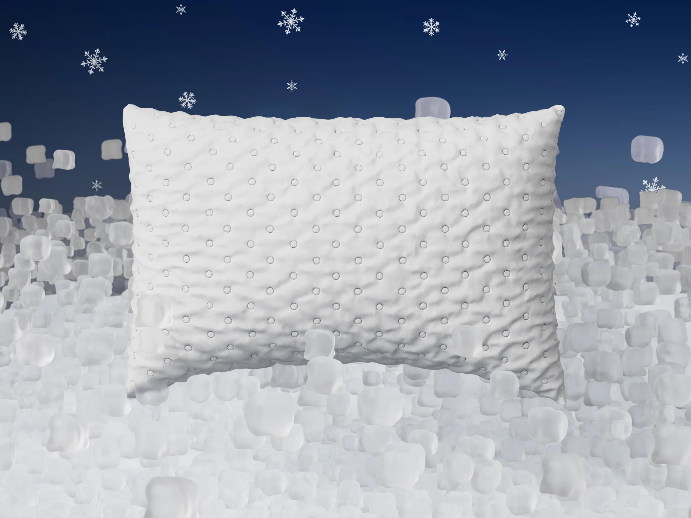 iSleep Shop Luxe Fluffy Pillow