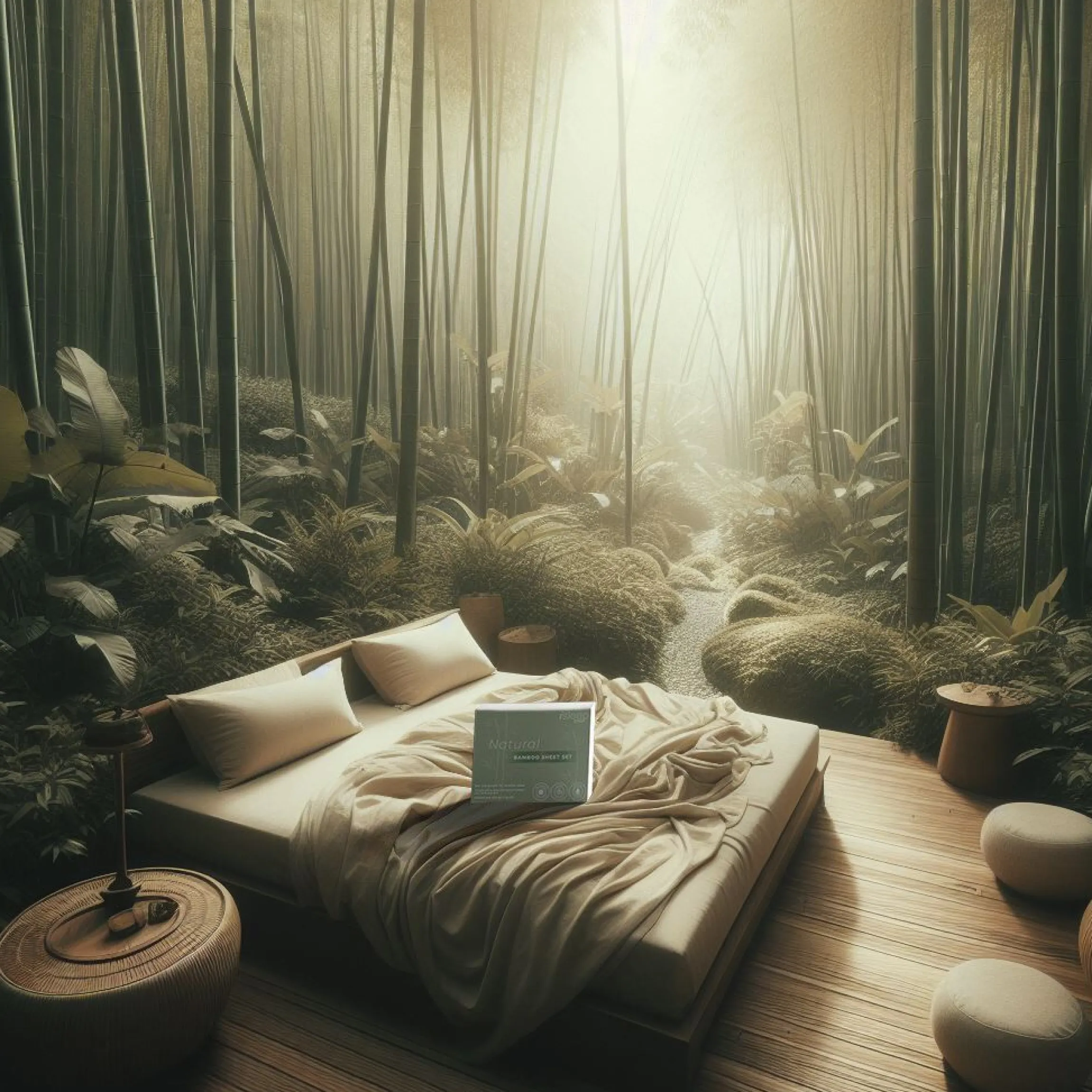 iSleep Shop Natural Bamboo Sheet Set
