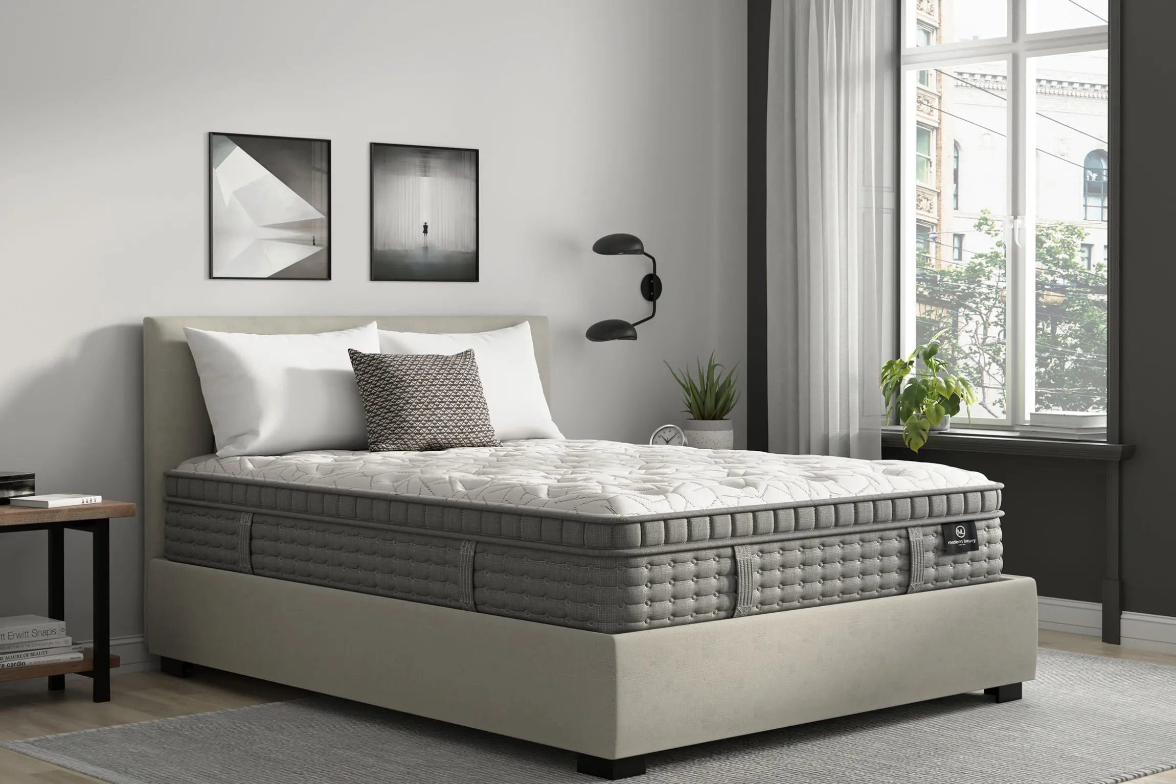 King Koil Modern Luxury Nova Medium Euro-Top Mattress 14.25"