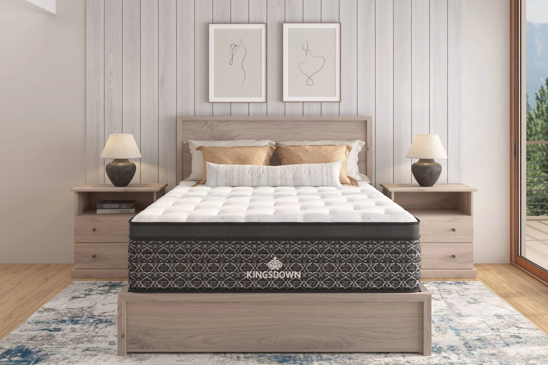 Kingsdown Gingerwood Plush Euro-Top Mattress 15"
