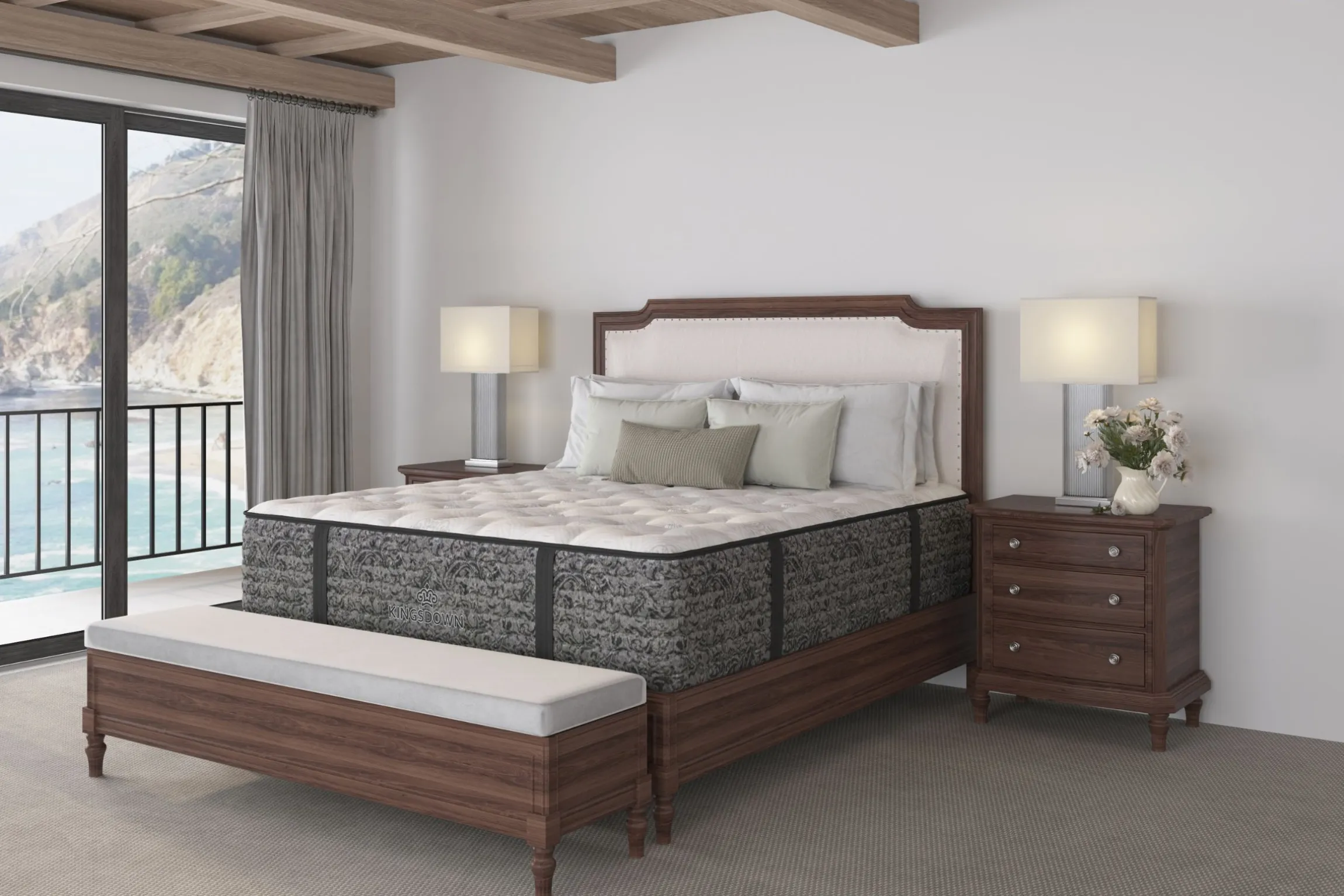 Kingsdown Rosepine Medium Firm Mattress 16"
