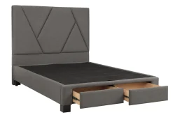 Legends Home Modern Storage Bed Complete