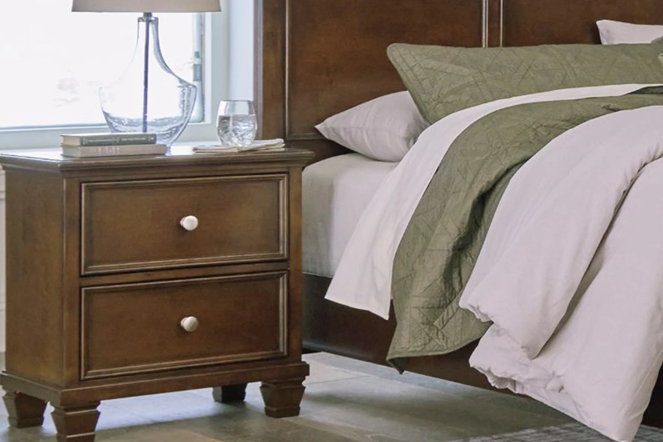 Signature Design Danabrin 2 Drawer Nightstand