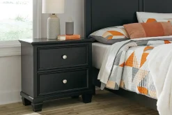 Signature Design Lanolee 2 Drawer Nightstand