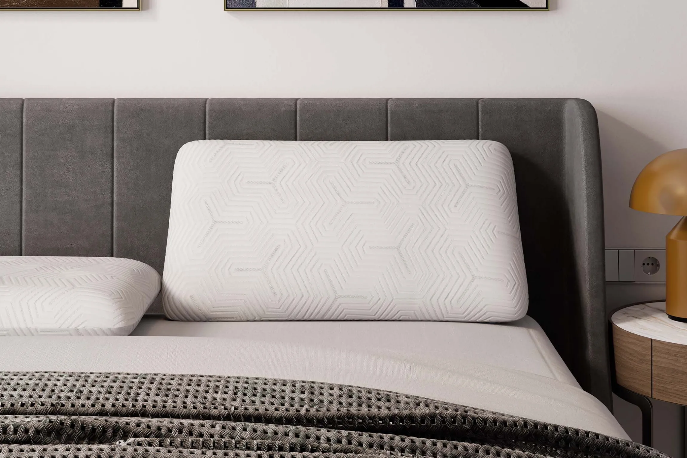 Sleep Partner ZZZ Gentle Response Low Pillow